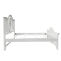 Flora Full Bedwhite Finish Bd01644F White Wood