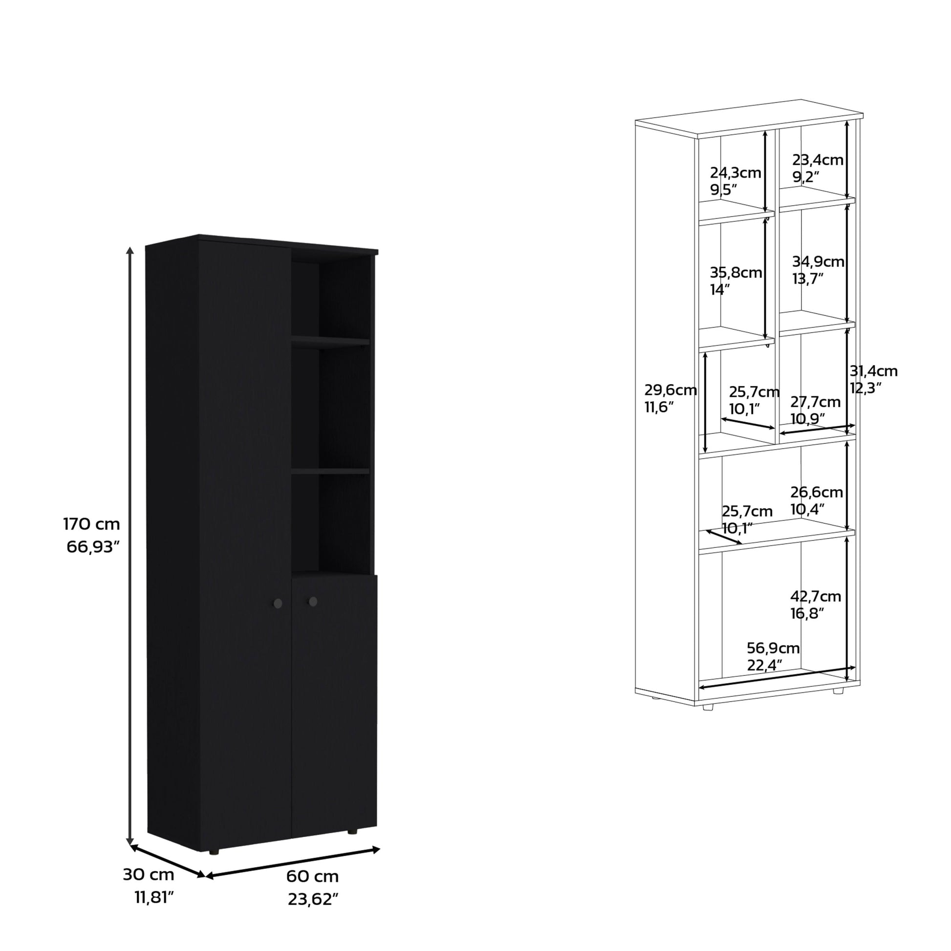 Grace Black 2 Door Kitchen Cabinet Black Kitchen Cabinets Included Wood