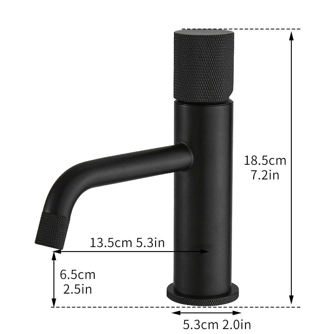 Modern Contemporary Black Bathroom Hot Cold Water Mixer Tap Black Faucet Mixer Basin Faucet Black Bathroom Classic,Contemporary Ceramic Brass