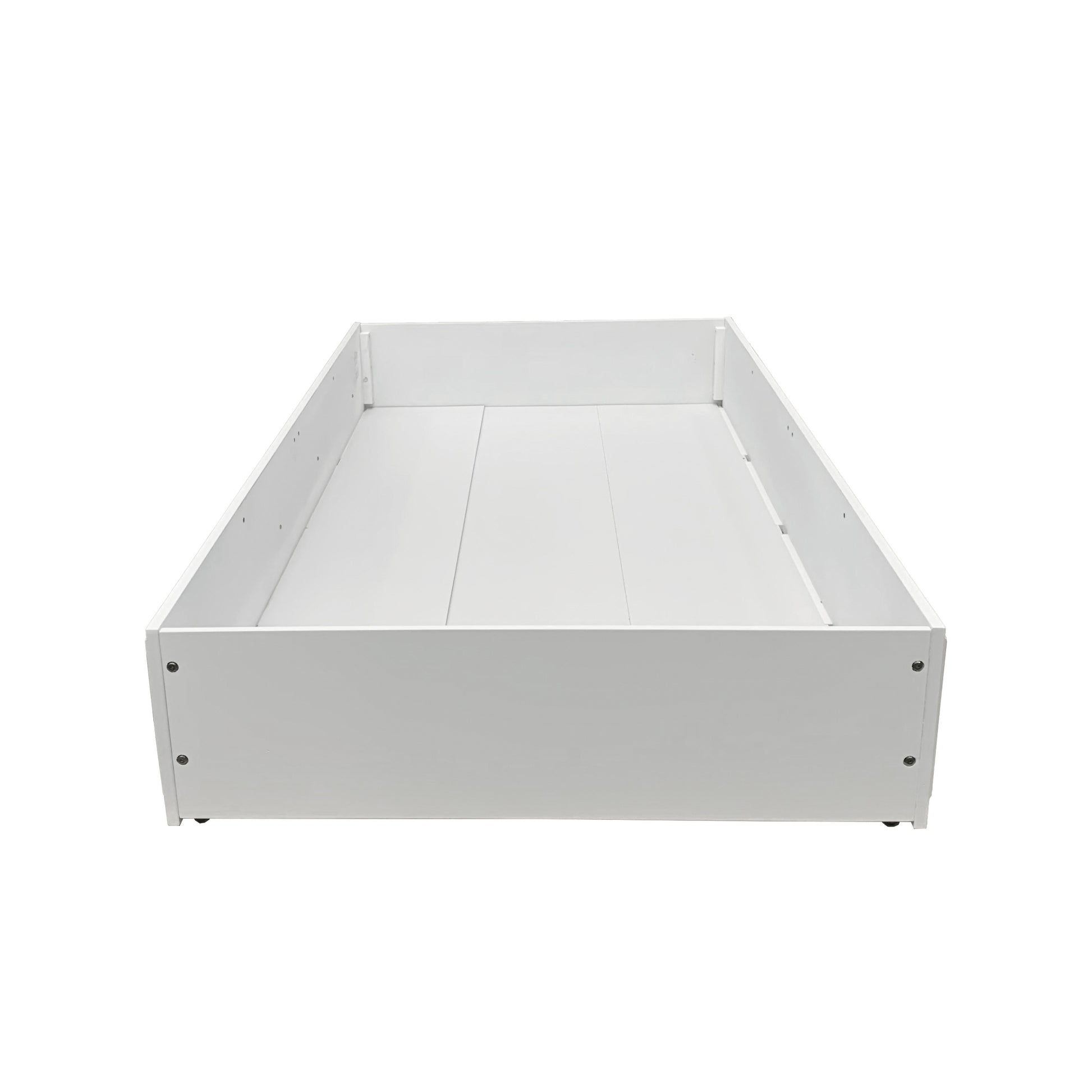 Flora Trundle Twin , White Finish Bd01646 White Wood