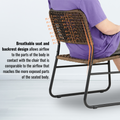 Patio Furniture Set 3 Piece Mixture Pattern Pe Rattan Steel Frame And Modern Round Table, Brown And Black No Sectional Black Brown Seats 2 Rust Resistant Frame Garden & Outdoor American Design,American Traditional,Antique,Vintage 2 Person Seating Group