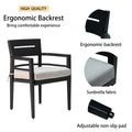 5 Piece Outdoor Patio Aluminum Furniture, Modern Dining Set, Including 4 Dining Chairs Sunbrella Fabric Cushioned And 40
