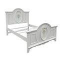 Flora Twin Bedwhite Finish Bd01645T White Wood