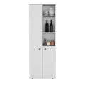 White 2 Door Kitchen Cabinet White White Kitchen Shelves Included Wood