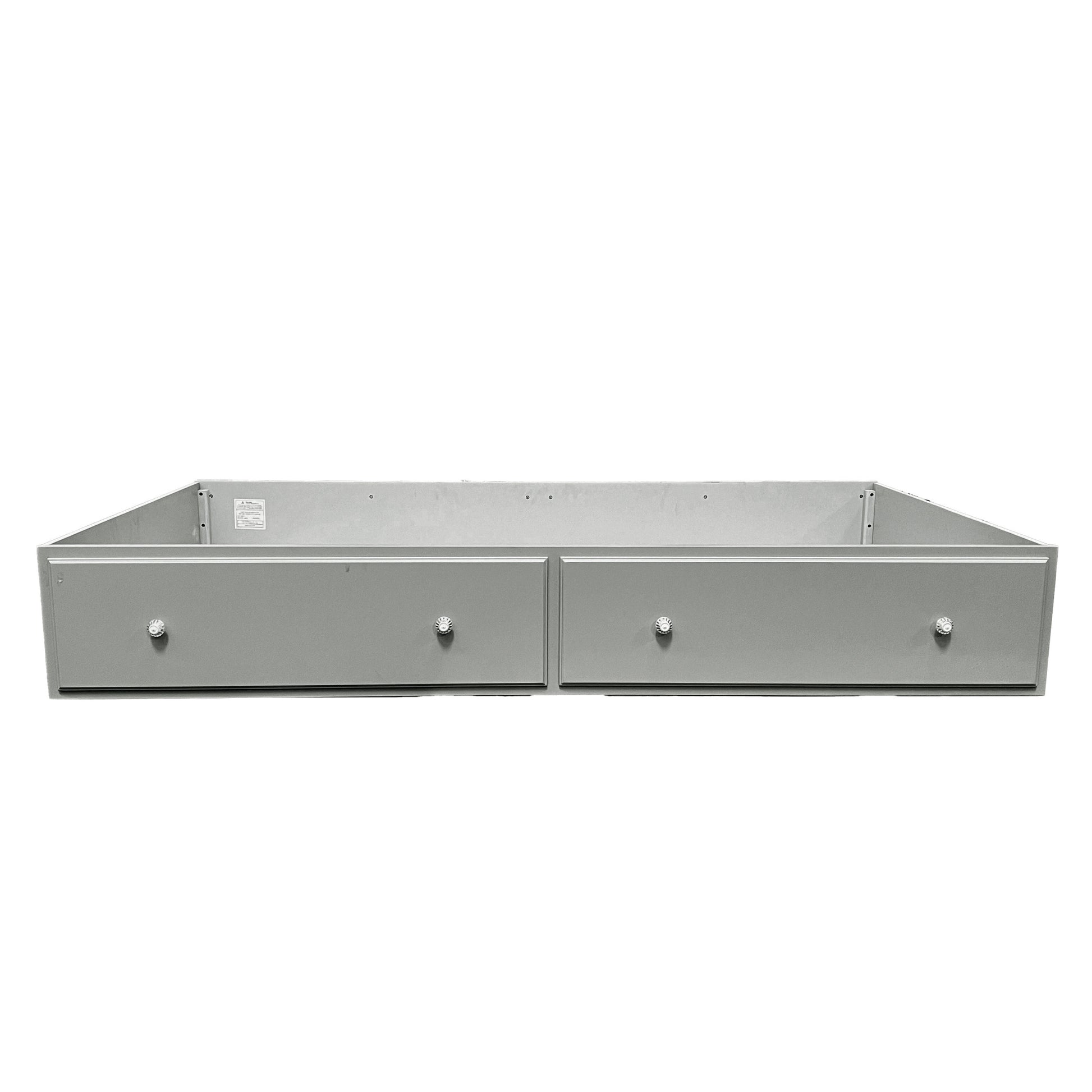 Flora Trundle Twin , Gray Finish Gray Wood