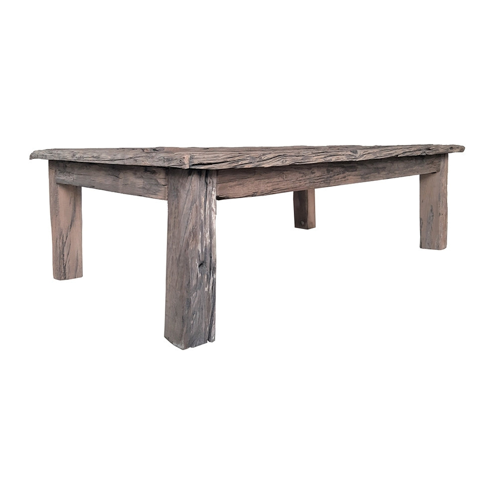 59X35.5X17.5" Rustic Coffee Table Wood Primary Living Space Antique,Farmhouse,Rustic,Vintage Wood