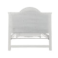 Flora Twin Bedwhite Finish Bd01645T White Wood