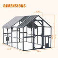 Outdoor Chicken Coop Enclosures 110