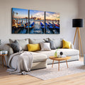 3 Panels Framed Wharf Canvas Wall Art Decor,3 Pieces Mordern Canvas Decoration Painting For Office,Dining Room,Living Room, Bedroom Decor Ready To Hang 2030In Thickness 1.5Inch Rectangle Framed Multicolor Oversized 41In Canvas Nature Scenes
