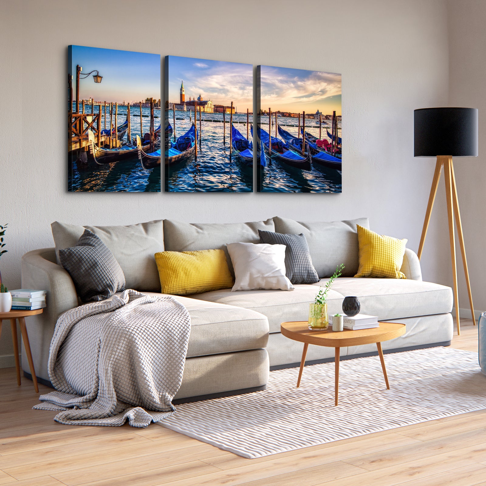 3 Panels Framed Wharf Canvas Wall Art Decor,3 Pieces Mordern Canvas Decoration Painting For Office,Dining Room,Living Room, Bedroom Decor Ready To Hang 1218In Thickness 1.5Inch Rectangle Framed Multicolor Oversized 41In Canvas Nature Scenes