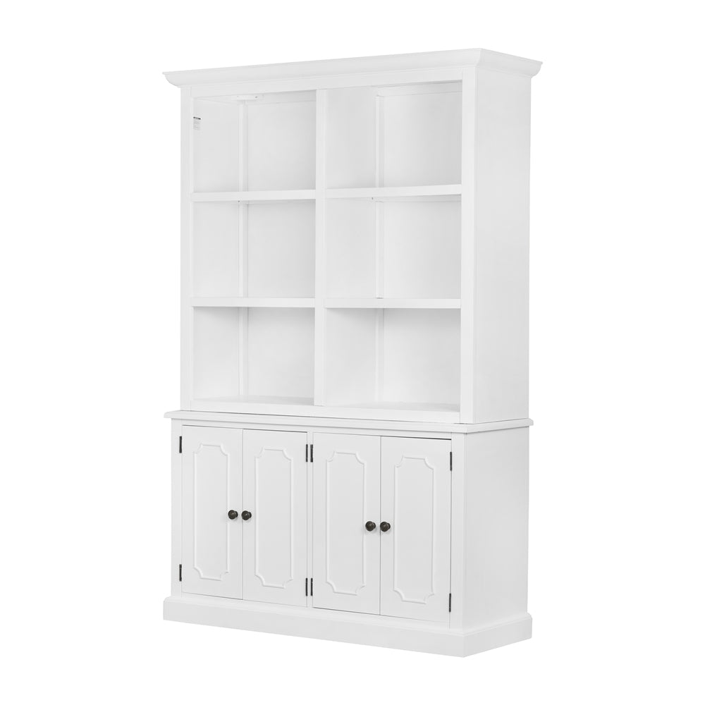 53X19X83" Cabinet White White Primary Living Space Casual,Classic,French,French Country,Rustic Solid Wood Mdf