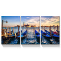 3 Panels Framed Wharf Canvas Wall Art Decor,3 Pieces Mordern Canvas Decoration Painting For Office,Dining Room,Living Room, Bedroom Decor Ready To Hang 1218In Thickness 1.5Inch Rectangle Framed Multicolor Oversized 41In Canvas Nature Scenes