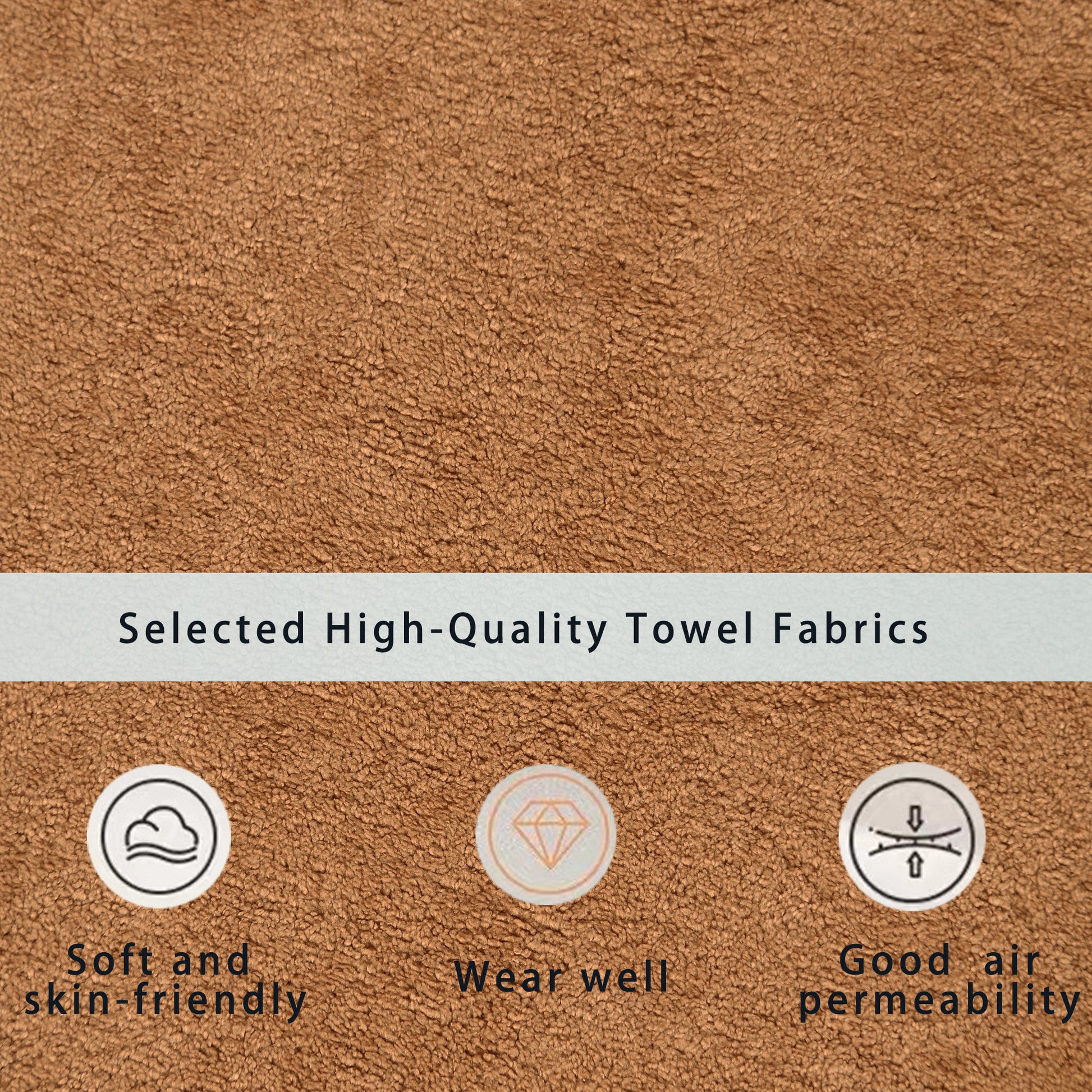 Arrived Modern Curved Combination Sofa, Terrycloth Fabric Sofa, Minimalist Sofa In Living Room, Apartment, No Assembly Required, Three Pillows,Browm Brown Primary Living Space Medium Soft Polyester 4 Seat