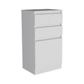 Diamond Dresser, Jewelry Box, Mirror, Single Door Cabinet, Two Drawers, White White Particle Board Particle Board