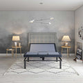 Bt2000 Full Adjustable Bed Full Blue Gray Upholstered