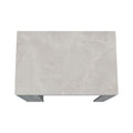 Concrete Gray And Ibiza Marble Counter Height Table Top Kitchen Island Gray Gray Kitchen Rectangular Stationary Kitchen Islands Wood Small Less Than 40In