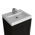 Toledo Bathroom Vanity Black Bathroom Modern Particle Board Engineered Wood