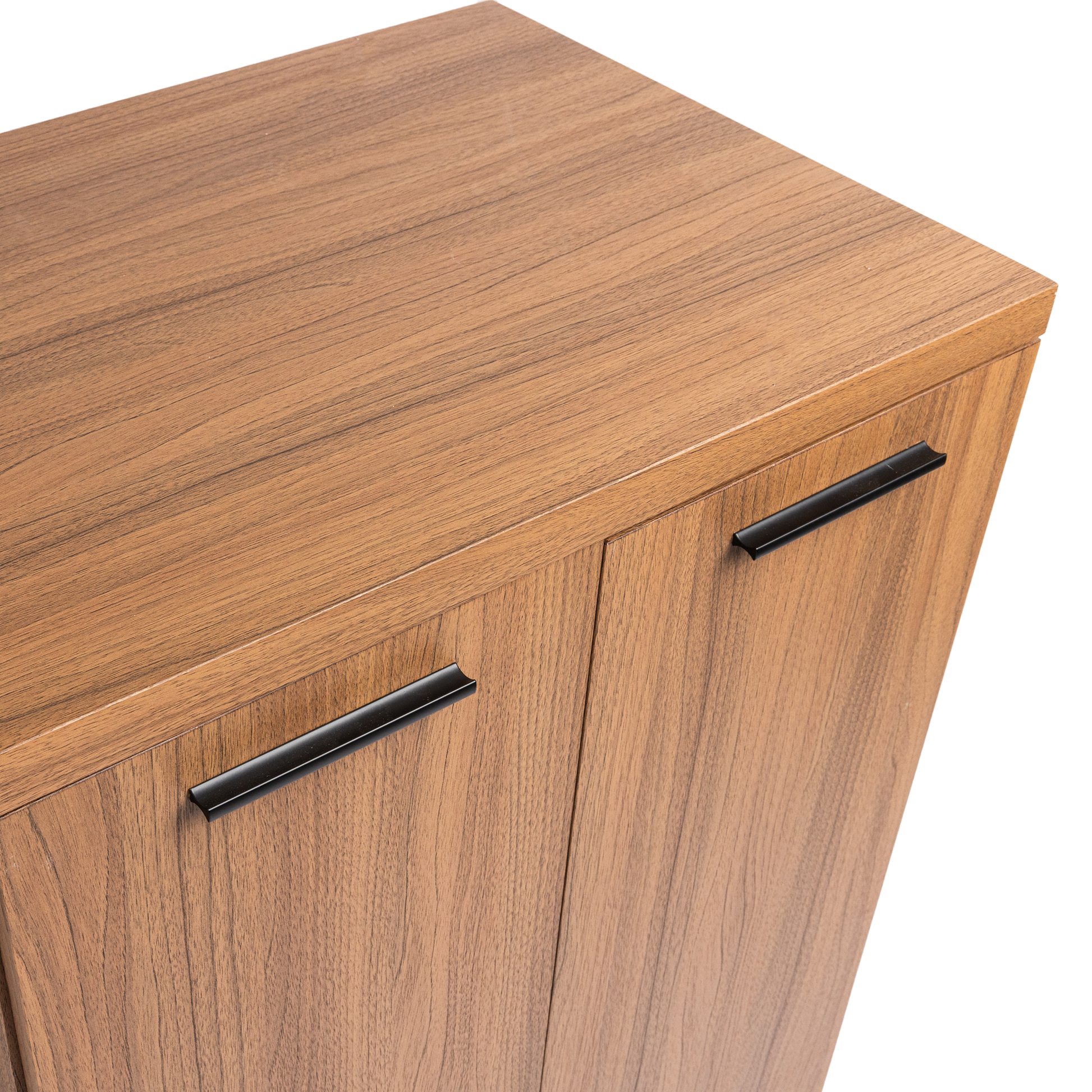 Storage Sideboard In Walnut Walnut American Traditional Particle Board Particle Board