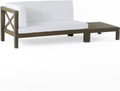 Brava X Back Corner Bench L With Coffee Tablewhite White Acacia Wood