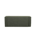 Storage Ottoman Blackish Green Fabric