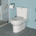 Ceramic One Piece Toilet,Dual Flush With Soft Clsoing Seat White Ceramic