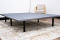 Upholstered Platform Frame Full Full Black Gray Upholstered