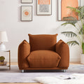 Accent Chair Cotton Linen Single Sofa 42