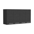 Aubrey White And Black 2 Piece Kitchen Set White Black Wood