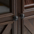 2 Doors Cabinet Large Buffet Sideboard Cabinet Bar Wine Cabinet For Entryway Living Room Buffet Cabinet Table Coffee Bar Wine Bar Storage Cabinet For Dining Room Espresso Espresso Mdf