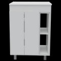 White 2 Piece Bathroom Set White 2 2 18 To 23 In 32 To 35 In Bathroom Freestanding 15 20 Inches Wood