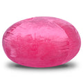 Minky Velvet Bean Bag Chair, Pink 3Ft Plush Floor Chair For Kids And Adults W Washable Cover, Lounge Chair With Stretchable Fabric, Comfy Bedroom Chair, Filled With Shredded And Memory Foam. Pink Velvet