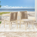 Cordoba Kd Dining Chair Mp2 Set Of 2 Yes Acacia Wood Garden & Outdoor Modern 2 Person Seating Group Acacia Wood