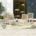 Cordoba Kd Dining Chair Yes Acacia Wood Garden & Outdoor Modern 2 Person Seating Group Acacia Wood