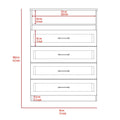 Lansing White 2 Piece Bedroom Set White Bedroom Wood