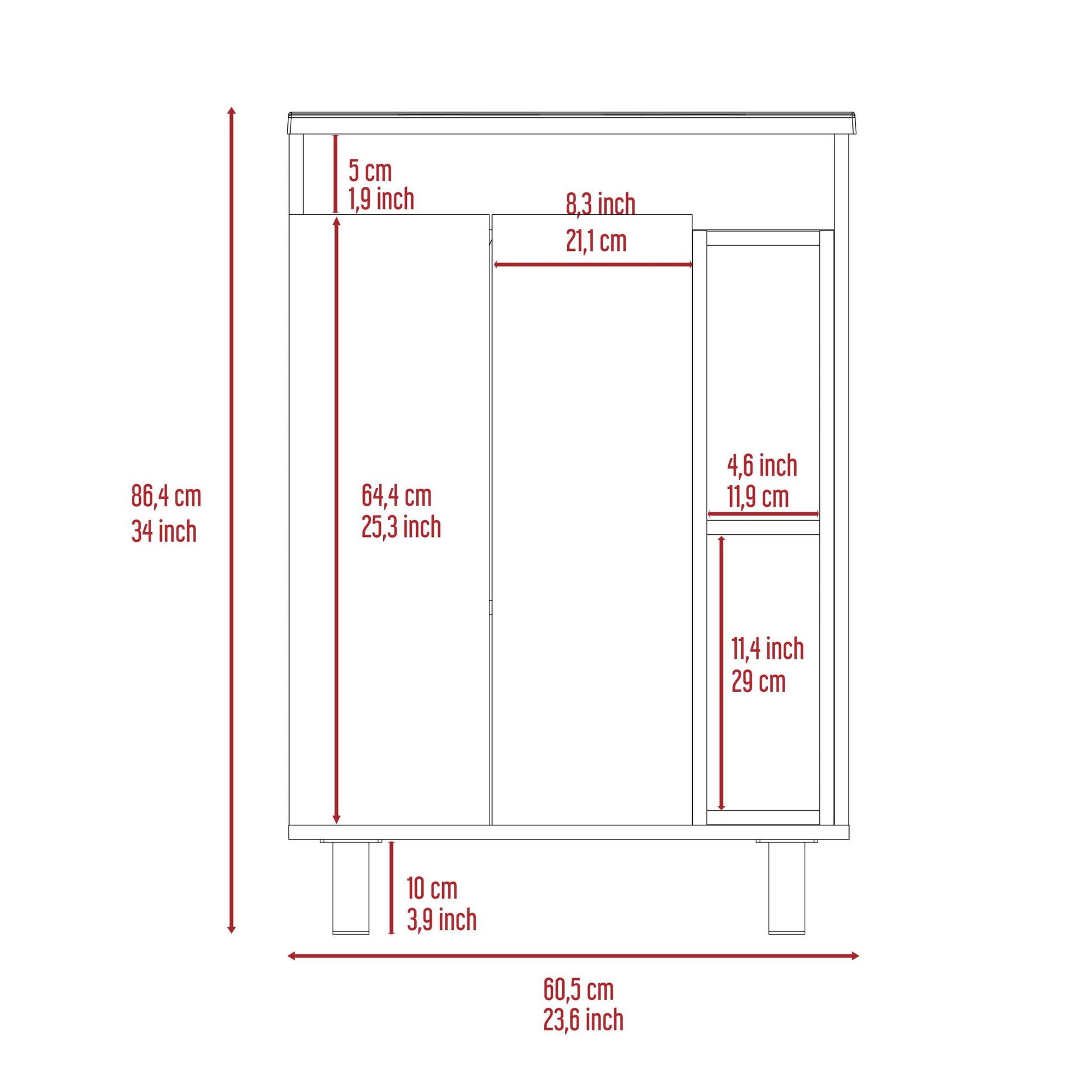 White 2 Piece Bathroom Set White 2 2 18 To 23 In 32 To 35 In Bathroom Freestanding 15 20 Inches Wood