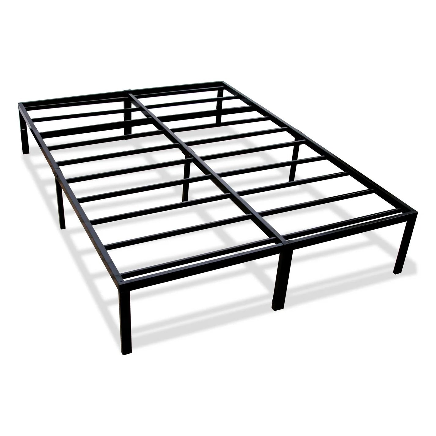 Modern Platform Foundation King King Black Steel