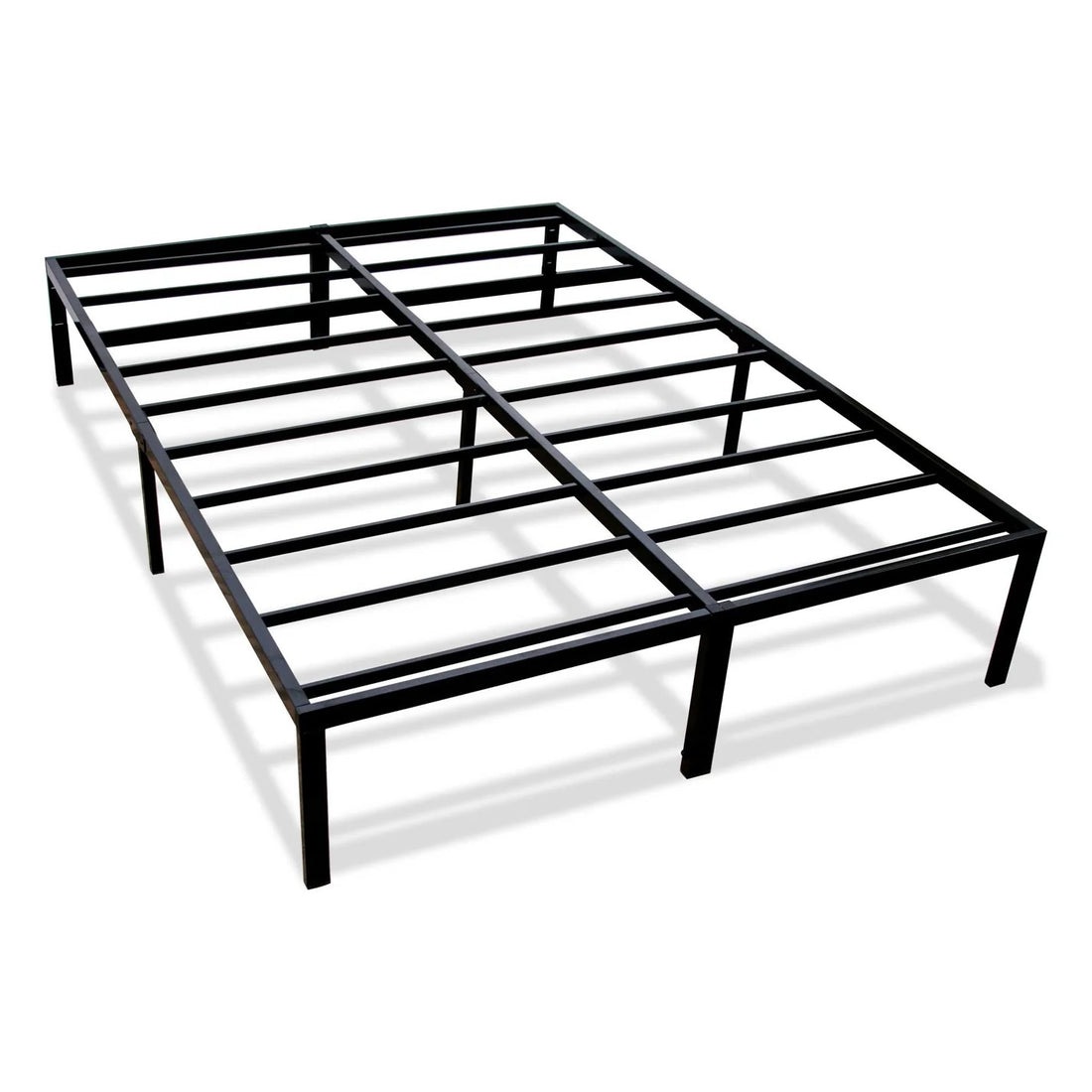 Modern Platform Foundation Twin Twin Black Steel