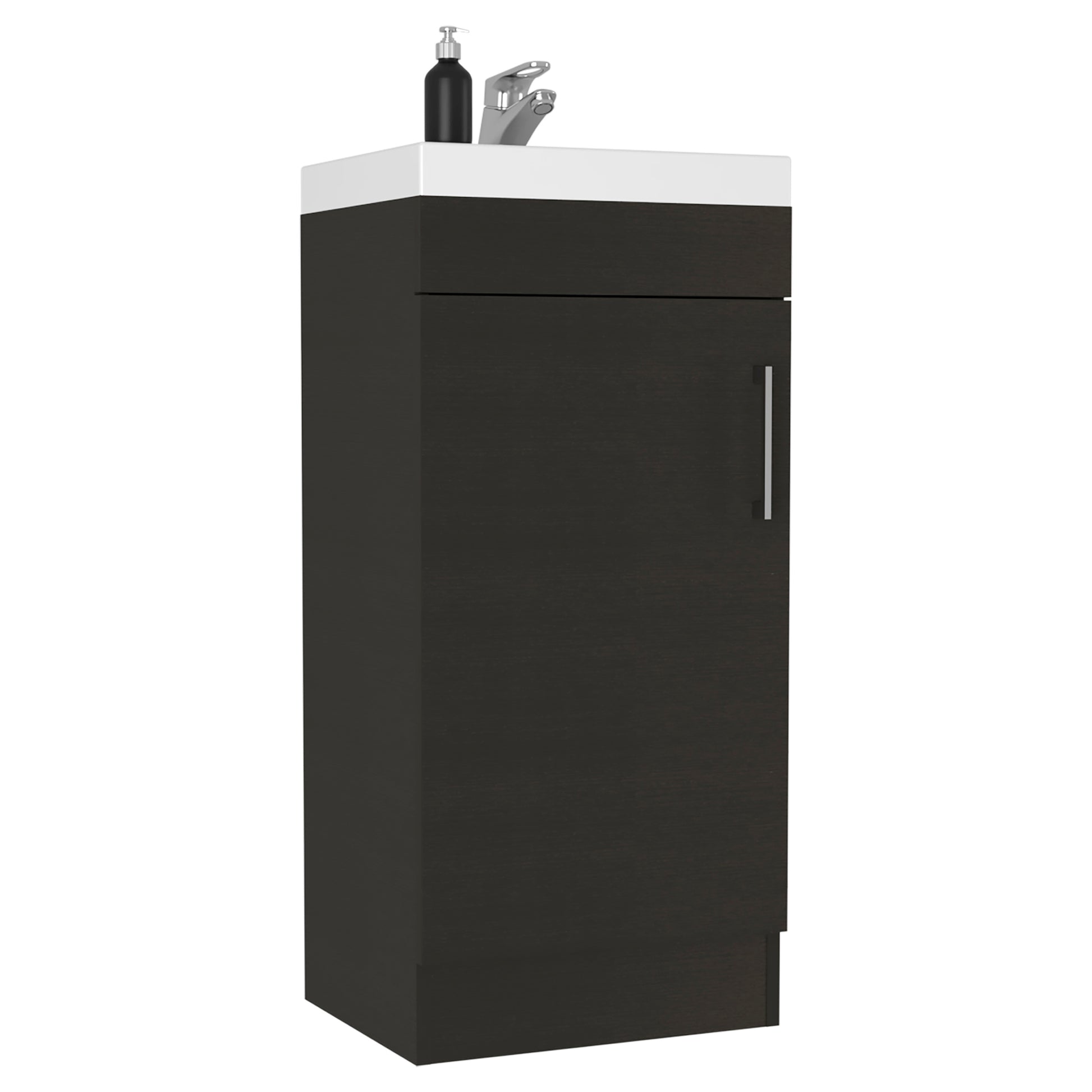 Toledo Bathroom Vanity Black Bathroom Modern Particle Board Engineered Wood