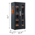 Cnc Tool Cabinet Cnc Tool Holder Storage System Cat40 Tool Cabinet Gray Wash Abs Steel Q235