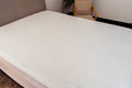 Fully Encased Mattress Protector Full White Fabric