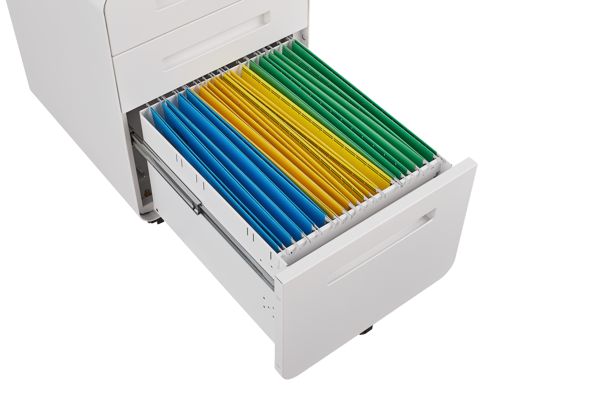 3 Drawer Mobile File Cabinet Under Desk Office,Simple Style Versatile Storage Cabinet For Legal Letter A4 Files, 5 Wheel Design Anti Tilting Cold Rolled Steel Waterproof Moisture Proof White Filing Cabinets 3 4 Drawers White Drawers Included Modern Metal