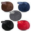 Faux Fur Bean Bag Chair, Brown 5Ft Cozy And Stretchable Fabric Lounger For Children And Adults With Easy Clean Cover, Comfortable Faux Fur Seating For Bedrooms, Filled With Shredded And Memory Foam. Brown Faux Fur