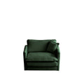 2 Seater Loveseat And Chair Set, 2 Piece Sofa & Chair Set, Loveseat And Accent Chair2 Piece Upholstered Chenille Sofa Living Room Couch Furniture 1 2 Seat ,Green Chenille Green Chenille 3 Seat