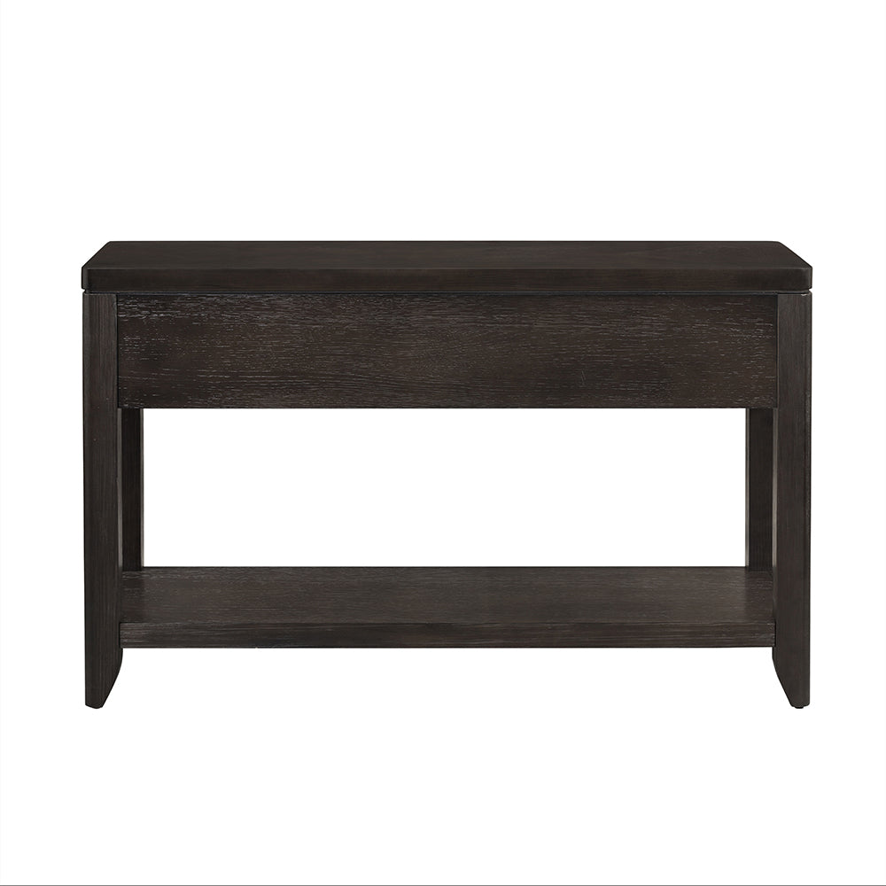 48X19X29.5" Console Table Brown Mdf