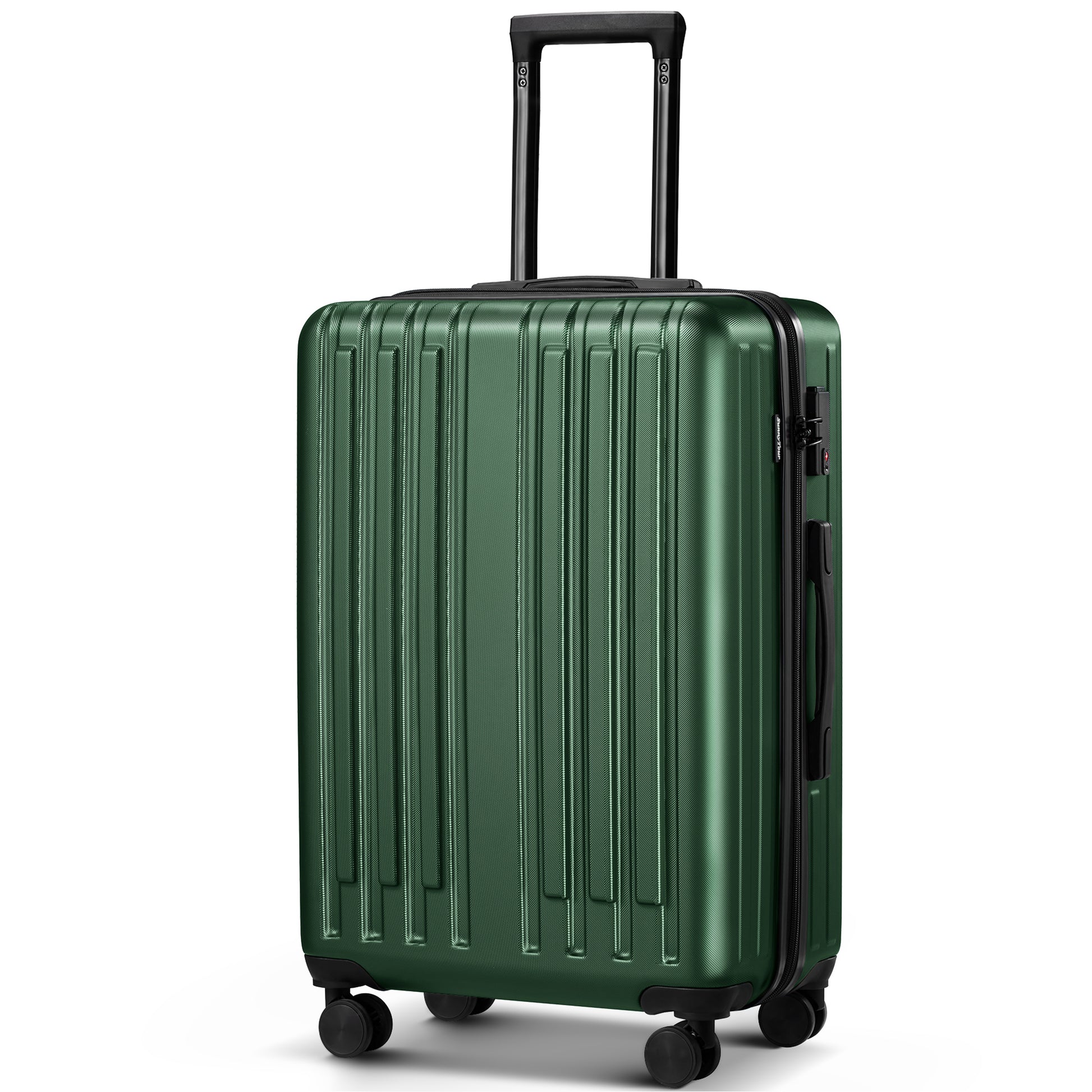 2 Piece Luggage Set With 360 Spinner Wheels Suitcases With Hard Sided Lightweight Abs Material Green Abs