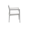 Outdoor Patio Aluminum Stationary Dining Chairs 4Pcs With Outdoor Grade Sunbrella Fabric Cushions, Tapered Feet,Grayish Yes Dining Set Grayish Rust Resistant Frame Garden & Outdoor Fade Resistant Cushion Modern Multiple Chairs Seating Group Foam Aluminum