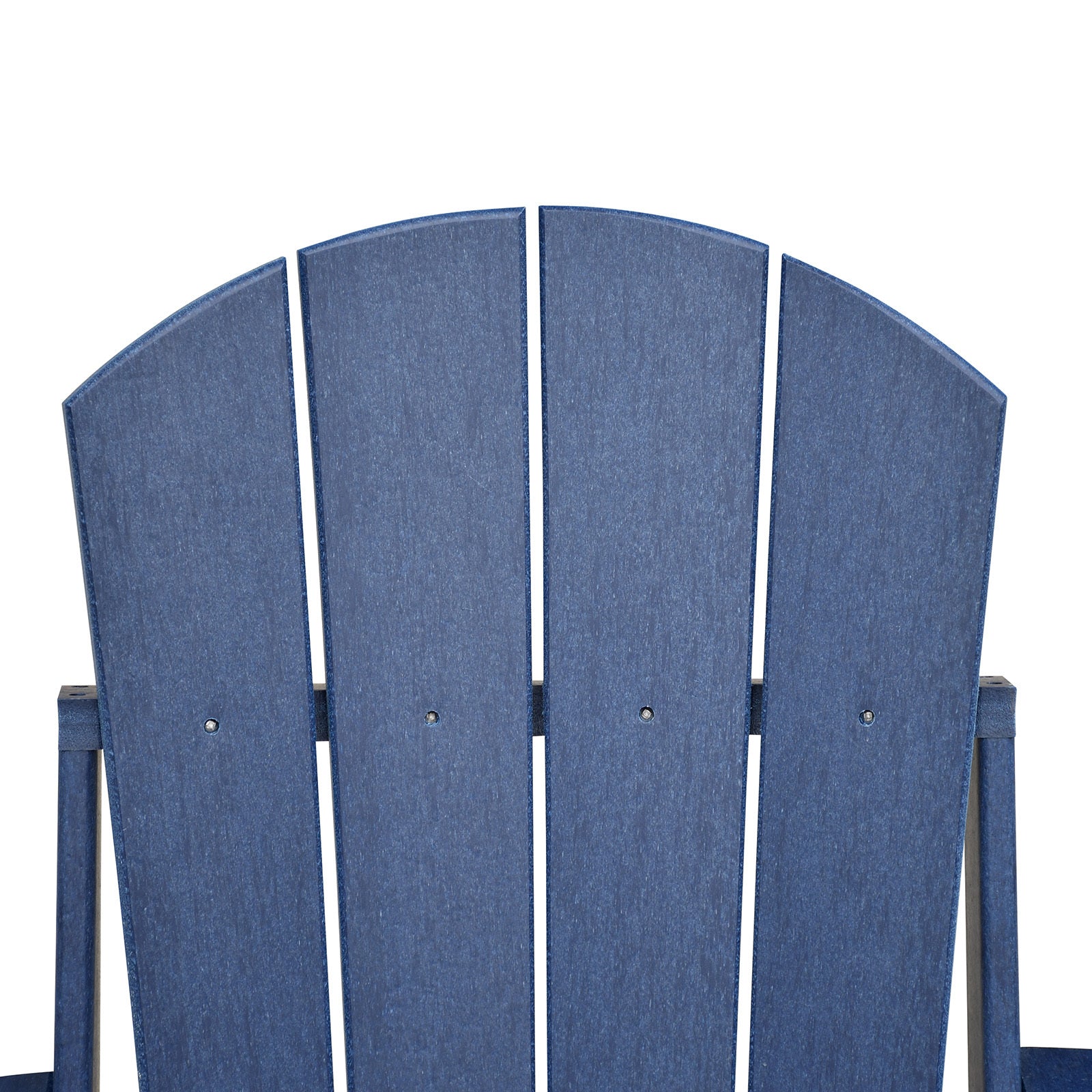 Folding Outdoor Adirondack Chair For Relaxing, Hdpe All Weather Fire Pit Chair, Patio Lawn Chair For Outside Deck Garden Backyardf Balcony, Navy Blue Navy Blue Uv Resistant Frame Garden & Outdoor Beach,Modern Complete Patio Sets Hdpe