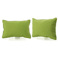 Coronado Rectangular Pillow Green Fabric