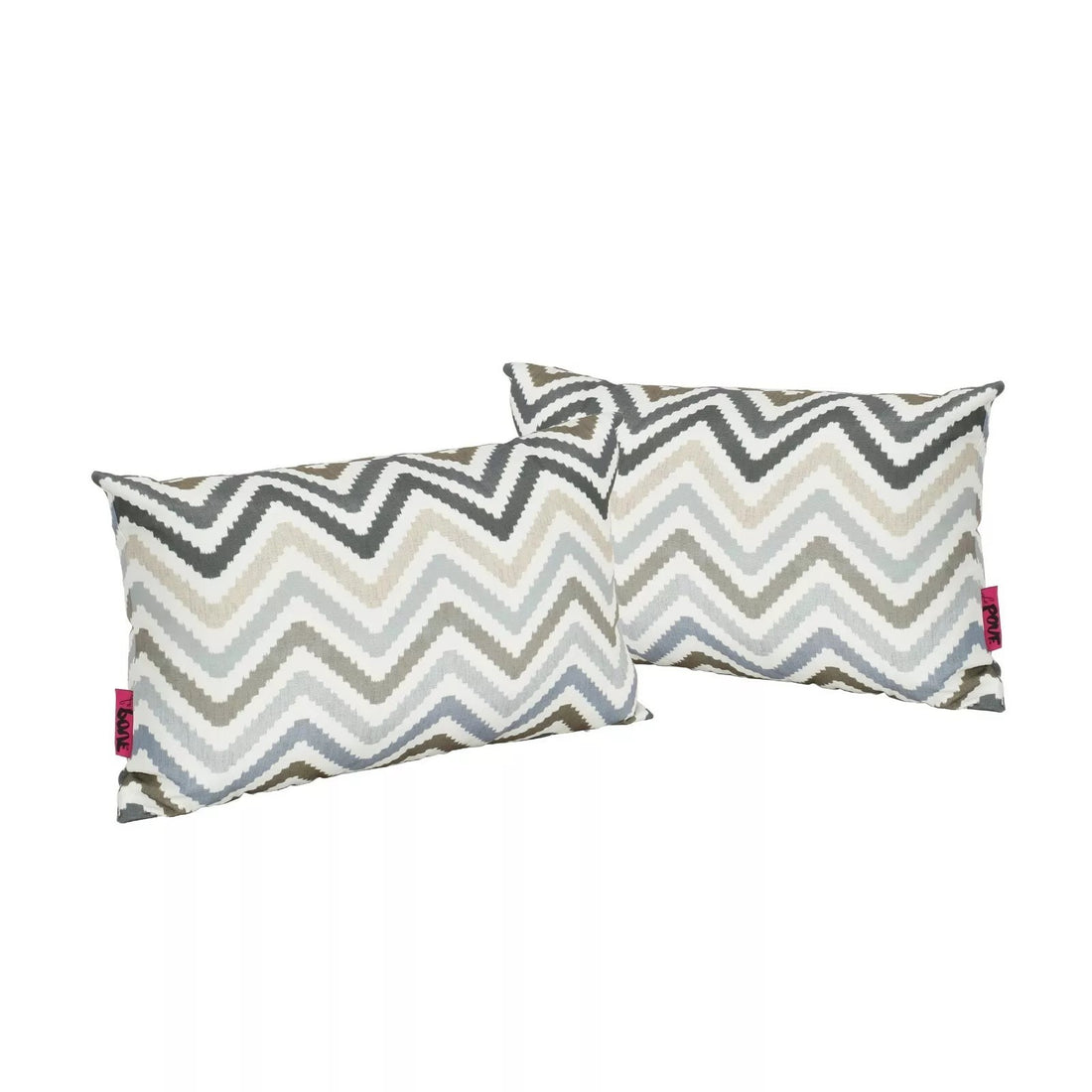 Kimpton Rectangular Pillow Set Of 2 Multicolor Fabric