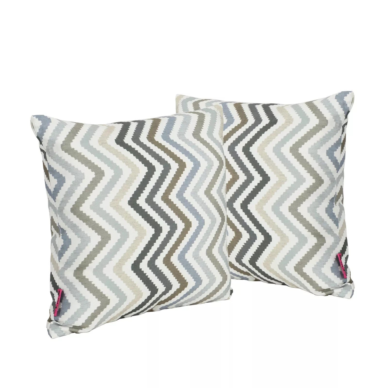 Kimpton Square Pillow Set Of 2 Multicolor Fabric